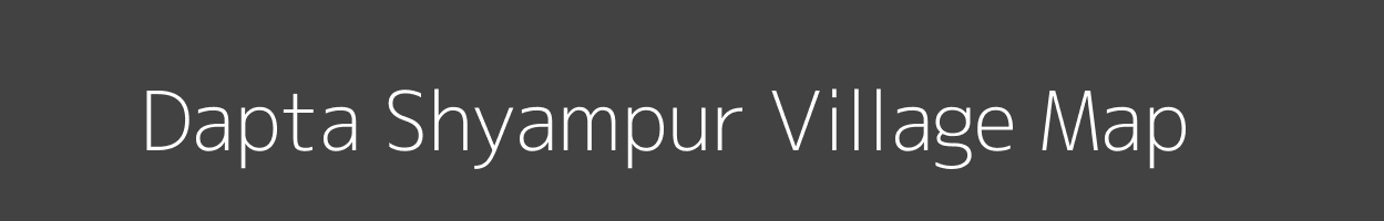 Map of Dapta Shyampur Village in Uttar Pradesh Image