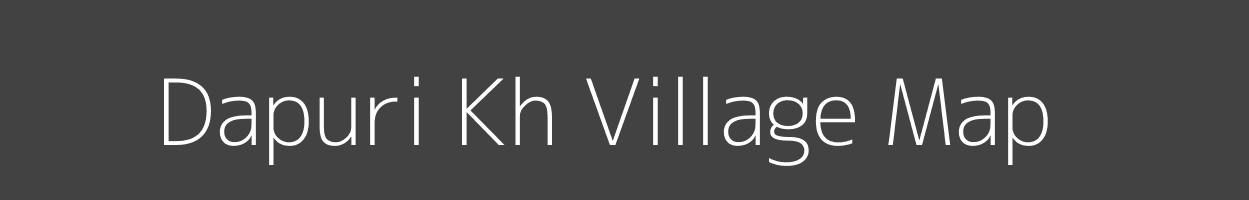 Map of Dapuri Kh Village in Maharashtra Image