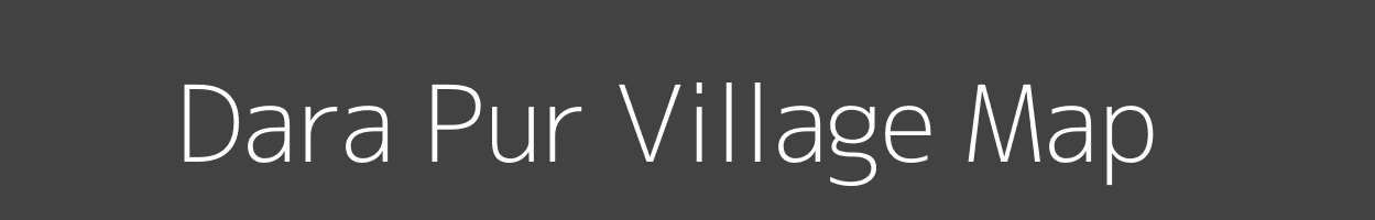 Map of Dara Pur Village in Uttar Pradesh Image