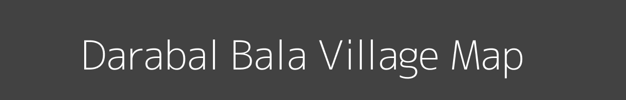 Map of Darabal Bala Village in Jammu and Kashmir Image