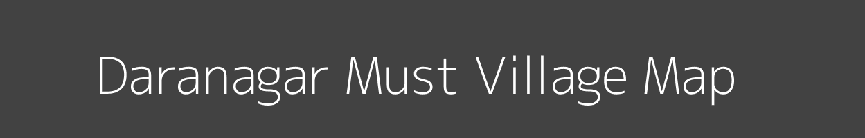 Map of Daranagar Must Village in Uttar Pradesh Image