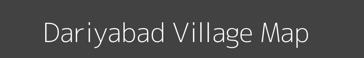 Map of Dariyabad Village in Uttar Pradesh Image