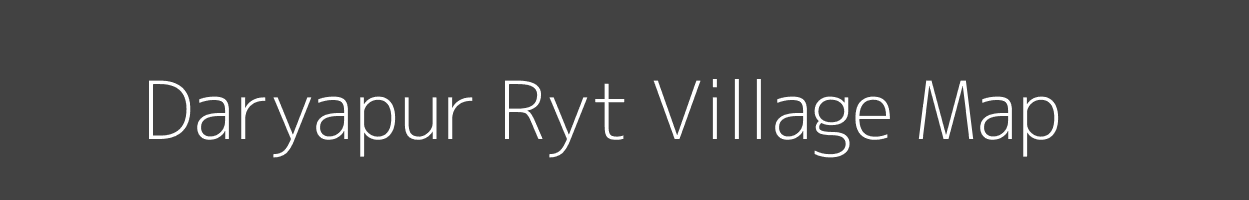 Map of Daryapur Ryt Village in Madhya Pradesh Image