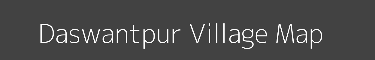 Map of Daswantpur Village in Uttar Pradesh Image