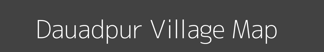 Map of Dauadpur Village in Uttar Pradesh Image