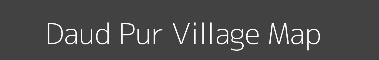 Map of Daud Pur Village in Uttar Pradesh Image