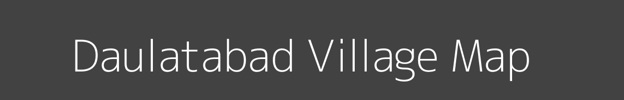 Map of Daulatabad Village in Uttar Pradesh Image