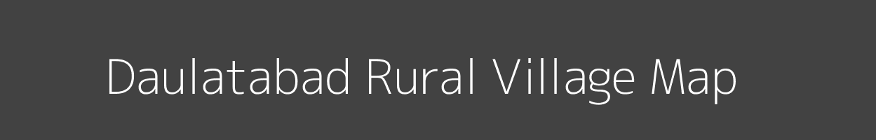 Map of Daulatabad Rural Village in Rajasthan Image