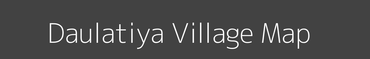 Map of Daulatiya Village in Uttar Pradesh Image