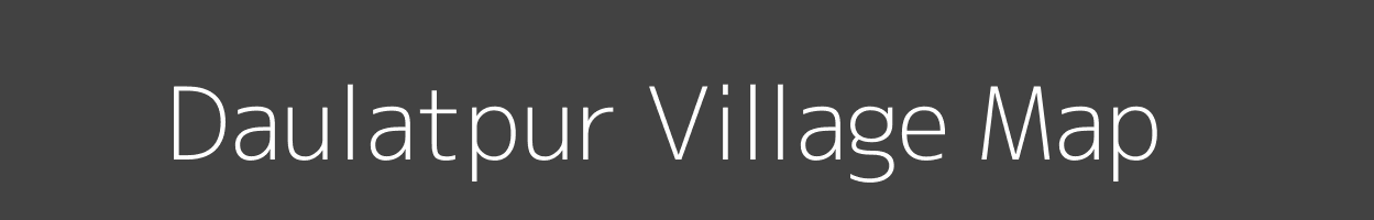 Map of Daulatpur Village in Uttar Pradesh Image