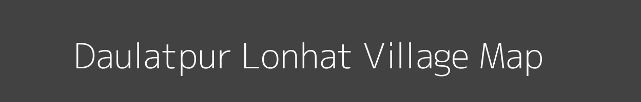 Map of Daulatpur Lonhat Village in Uttar Pradesh Image