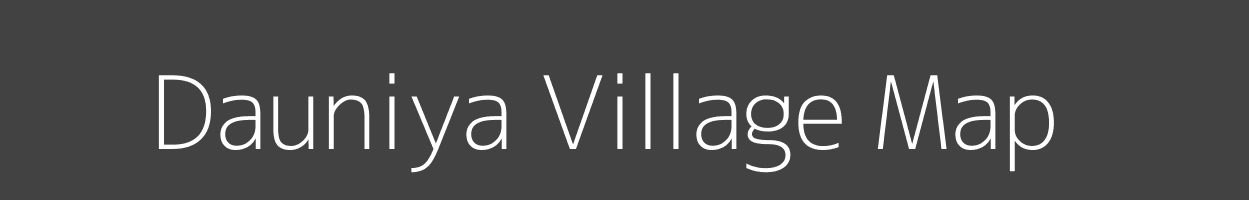 Map of Dauniya Village in Madhya Pradesh Image