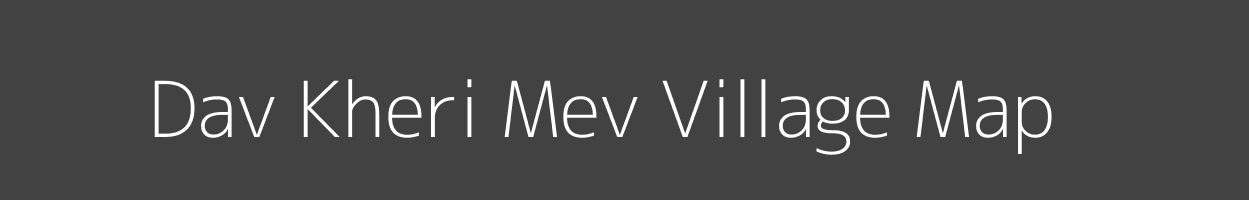 Map of Dav Kheri Mev Village in Uttar Pradesh Image