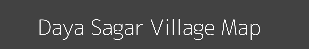 Map of Daya Sagar Village in Rajasthan Image