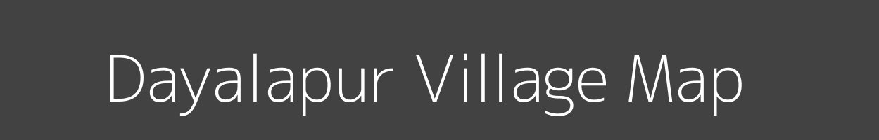 Map of Dayalapur Village in Uttar Pradesh Image