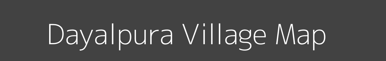 Map of Dayalpura Village in Rajasthan Image