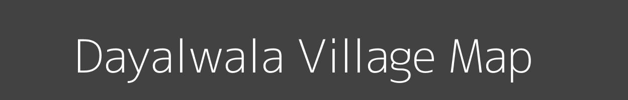 Map of Dayalwala Village in Uttar Pradesh Image