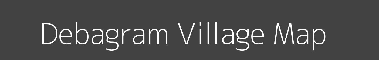 Map of Debagram Village in West Bengal Image