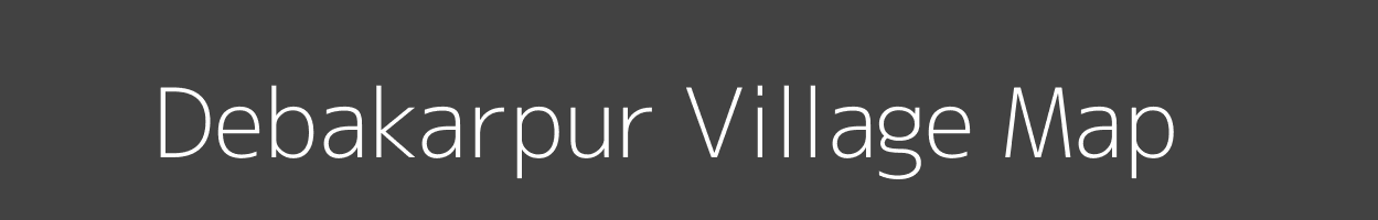 Map of Debakarpur Village in Odisha Image