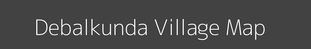 Map of Debalkunda Village in Jharkhand Image