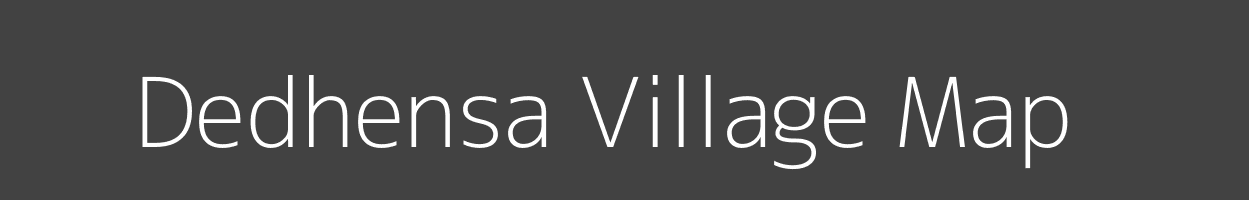 Map of Dedhensa Village in Uttar Pradesh Image