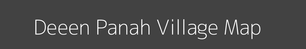 Map of Deeen Panah Village in Uttar Pradesh Image