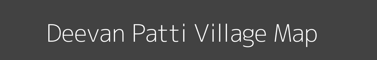 Map of Deevan Patti Village in Uttar Pradesh Image