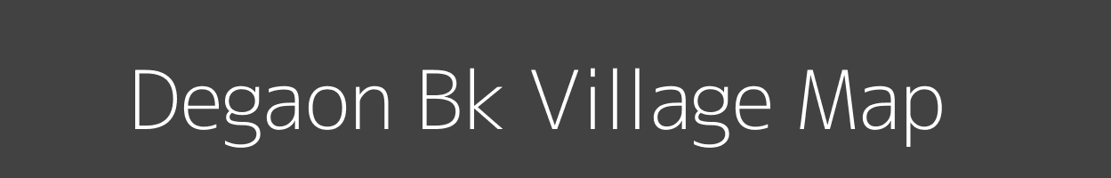 Map of Degaon Bk Village in Maharashtra Image