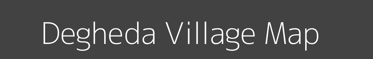 Map of Degheda Village in Uttar Pradesh Image