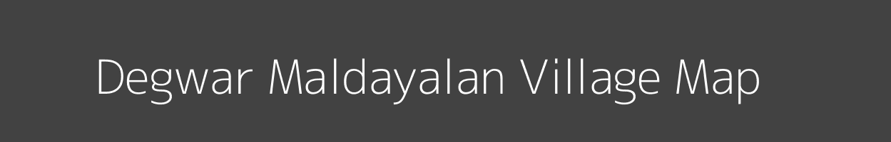 Map of Degwar Maldayalan Village in Jammu and Kashmir Image