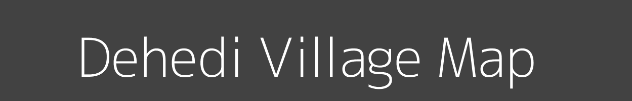 Map of Dehedi Village in Madhya Pradesh Image