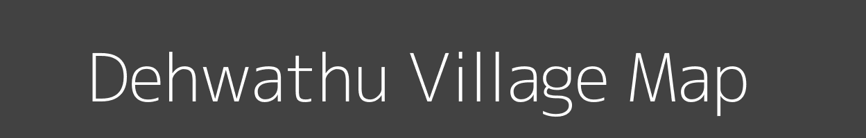 Map of Dehwathu Village in Jammu and Kashmir Image