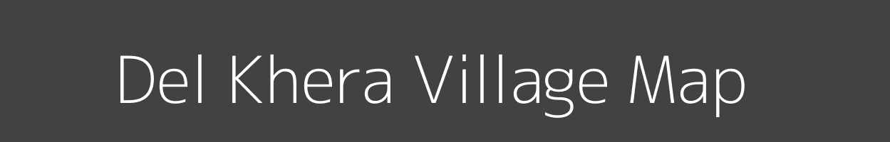 Map of Del Khera Village in Uttar Pradesh Image