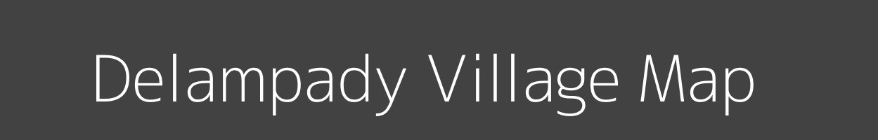 Map of Delampady Village in Kerala Image