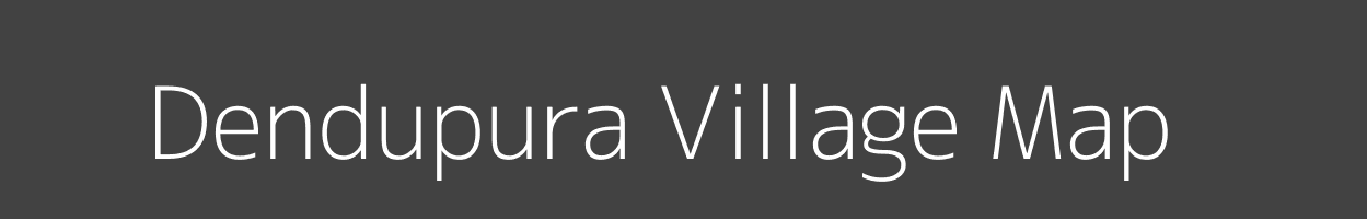 Map of Dendupura Village in Madhya Pradesh Image