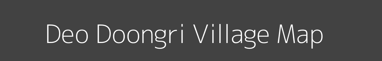 Map of Deo Doongri Village in Rajasthan Image