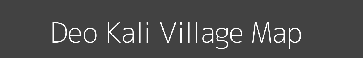 Map of Deo Kali Village in Uttar Pradesh Image