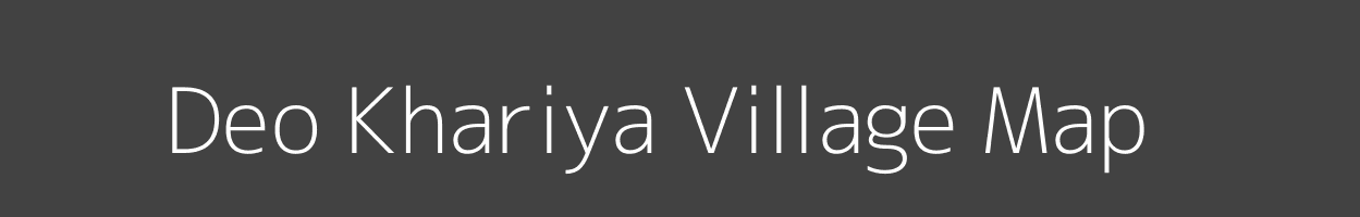 Map of Deo Khariya Village in Uttar Pradesh Image