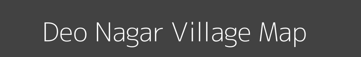 Map of Deo Nagar Village in Rajasthan Image