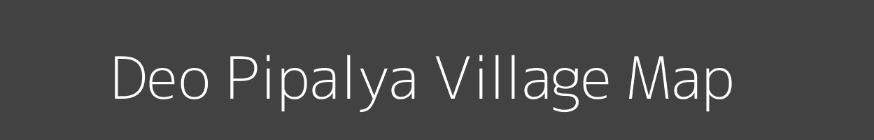 Map of Deo Pipalya Village in Madhya Pradesh Image