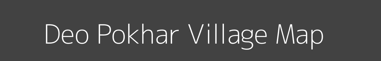 Map of Deo Pokhar Village in Uttar Pradesh Image