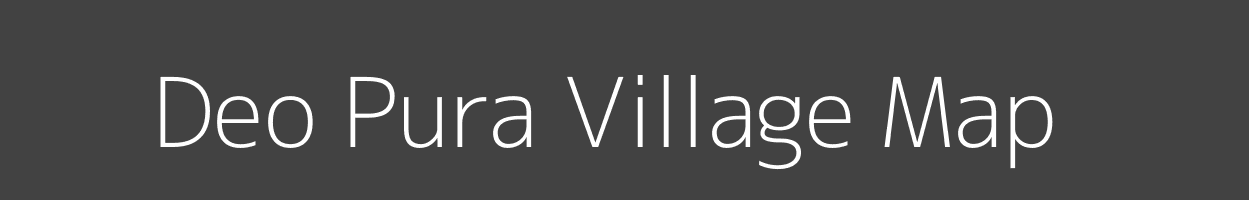 Map of Deo Pura Village in Uttar Pradesh Image