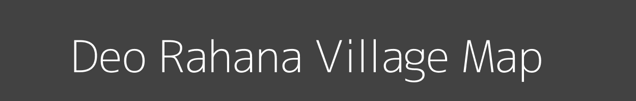 Map of Deo Rahana Village in Uttar Pradesh Image