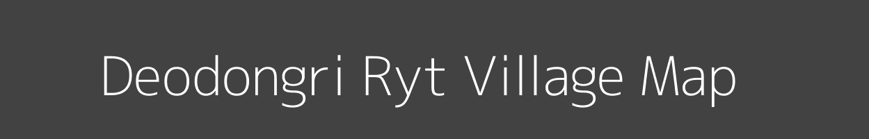 Map of Deodongri Ryt Village in Madhya Pradesh Image