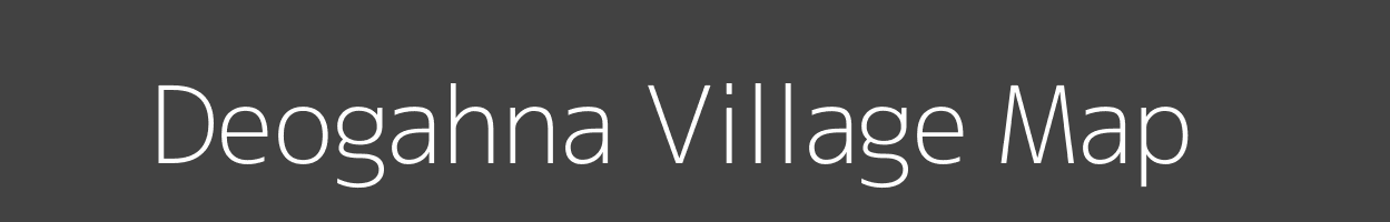 Map of Deogahna Village in Uttar Pradesh Image