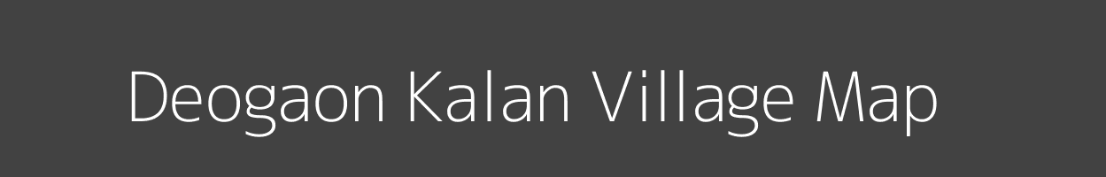 Map of Deogaon Kalan Village in Madhya Pradesh Image