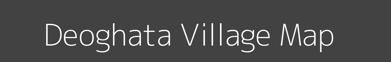 Map of Deoghata Village in Madhya Pradesh Image