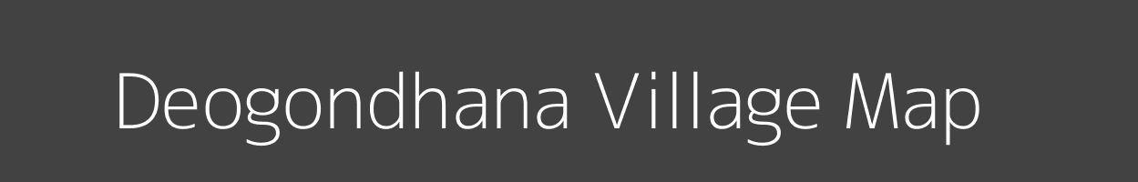 Map of Deogondhana Village in Odisha Image