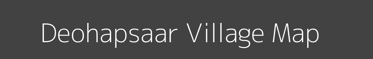 Map of Deohapsaar Village in Uttar Pradesh Image