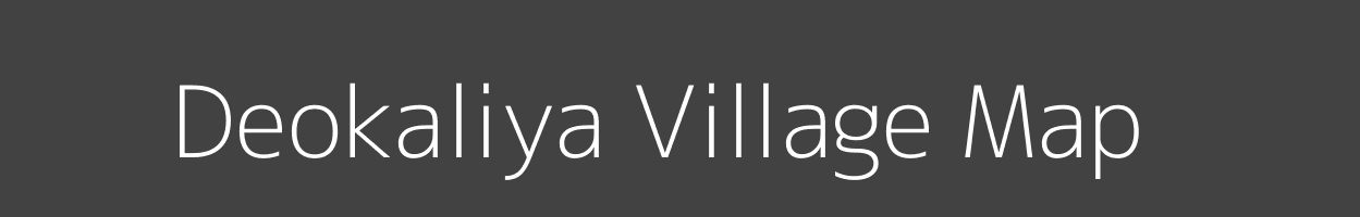 Map of Deokaliya Village in Madhya Pradesh Image